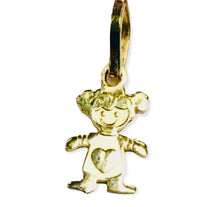 Load image into Gallery viewer, 14 k gold  small girl charm