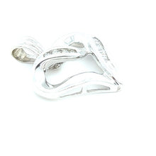 Load image into Gallery viewer, White Gold Diamond Heart Pendant